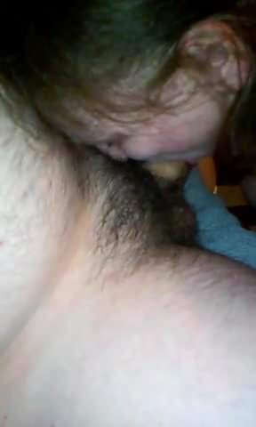 My grandmother rides my cock then finished sucking me off