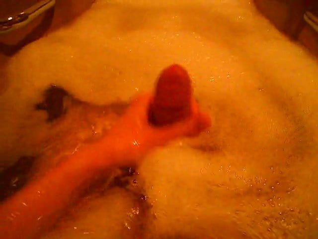 Jerking in the tub