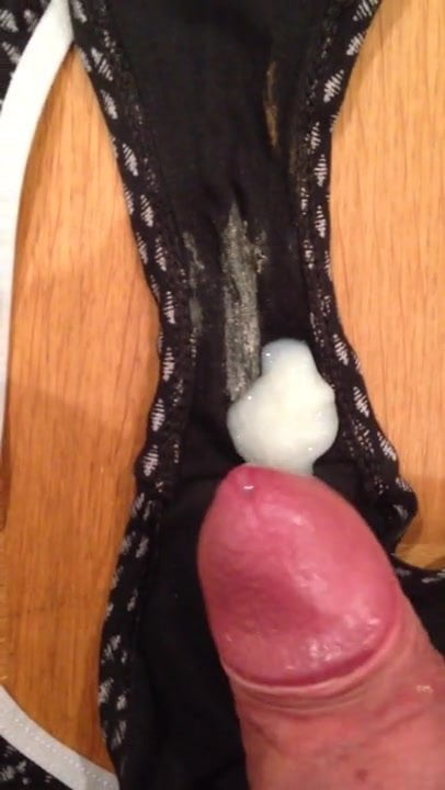 Tribute on wife's dirty panty
