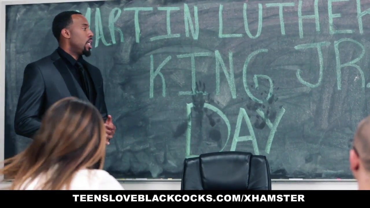 TeensLoveBlackCocks - Big Black Dicking On MLK DAY
