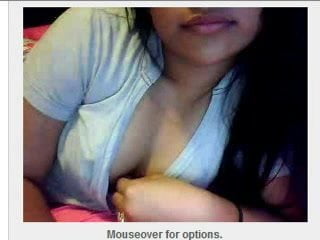 Cute Asian Flashes Tits on Omegle