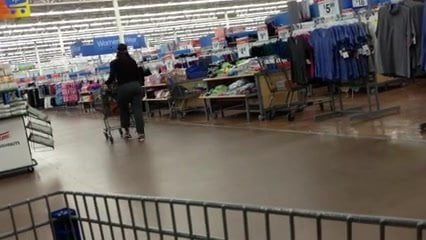 Big Booty at Walmart