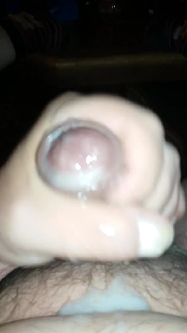 closeup from my massive cumshot in front of my webcam