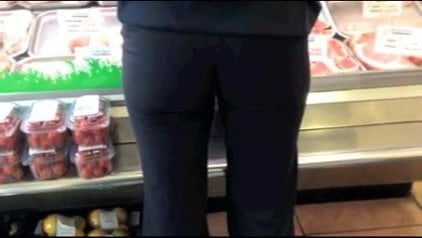 Jo's sexy MILF ass in yago pants