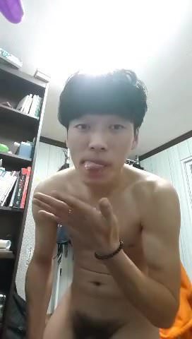 Asian Gay Twink enjoy his meal