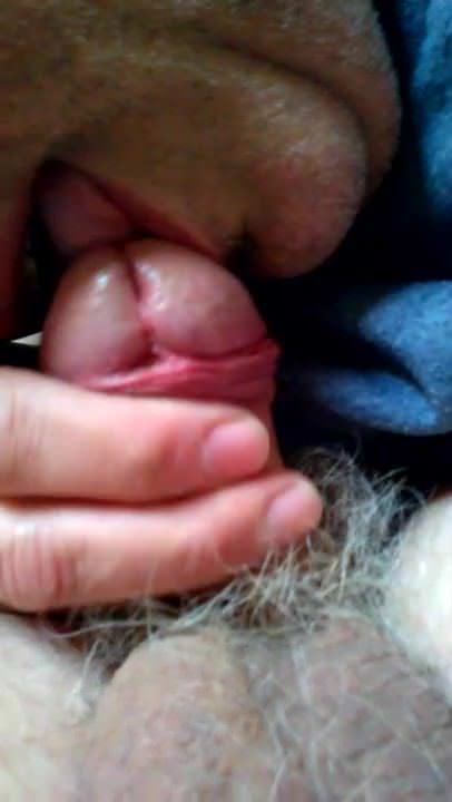 Sexy wife picks her nose and plays with it