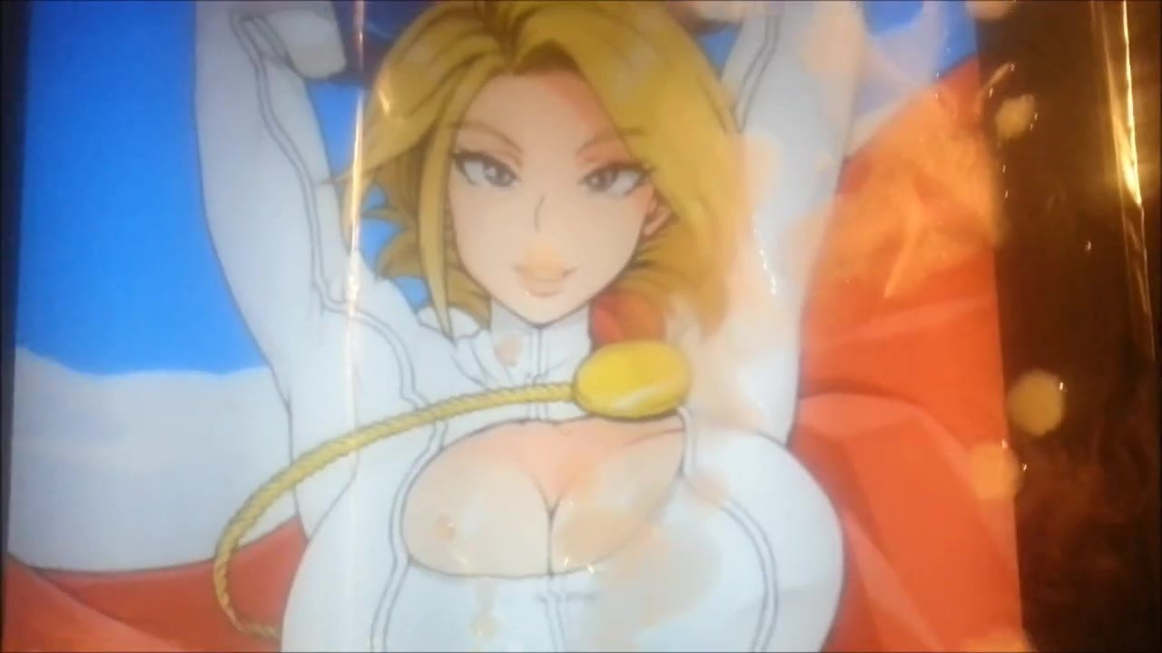 Power Girl Clothed Cumshot (Request By blitzrider34)