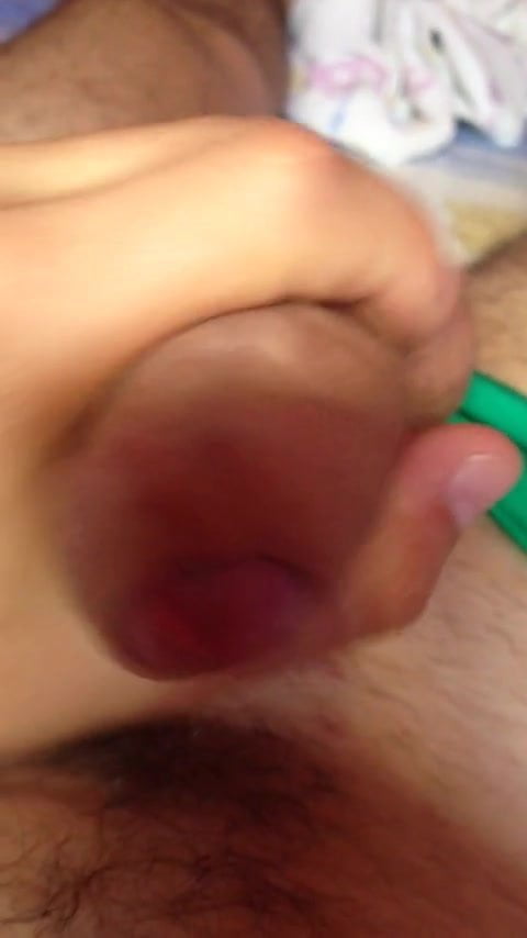 Self sucking my cock once more