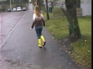 Krista yellow boots