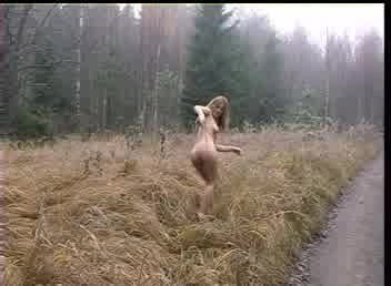 Krista In Winter Public Nudity