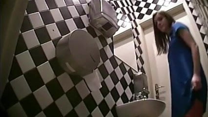 Beautiful Women in the Toilet 4