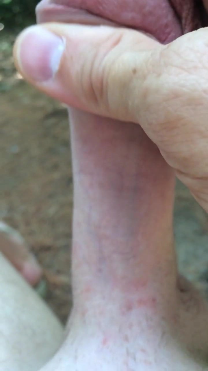 Slow motion of my cock