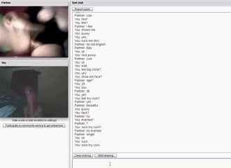 web cam flashing and cum