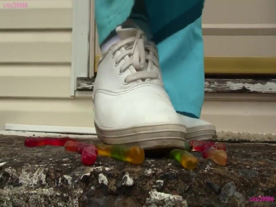 Penny gummy worms crush with Keds sneakers preview