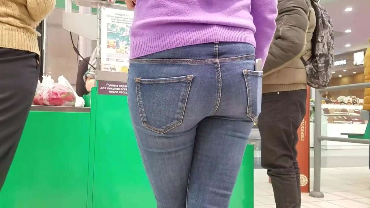 Ass near cashbox