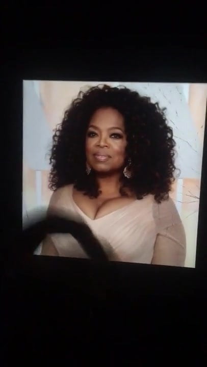 Oprah Big Tits Cum Tribute