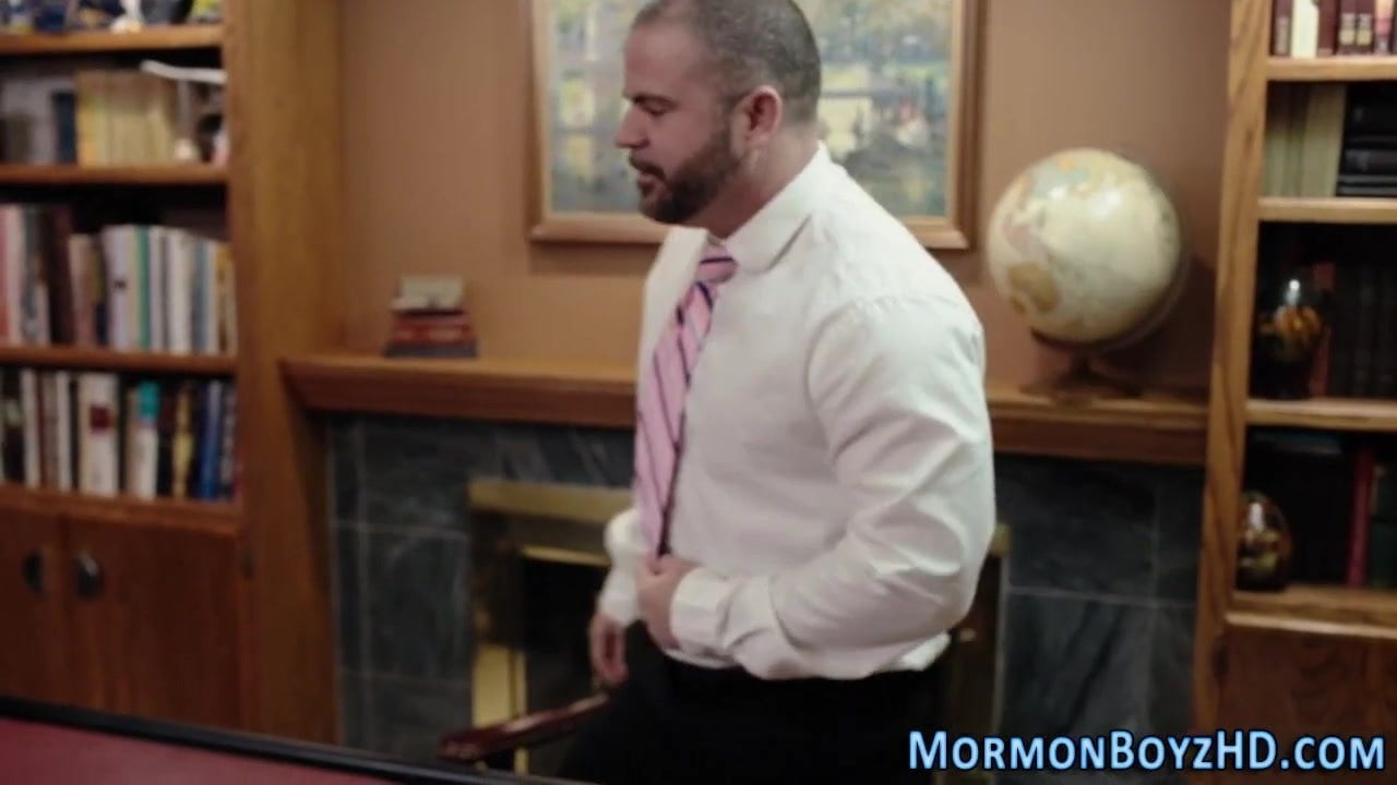 Punished mormon elder ass