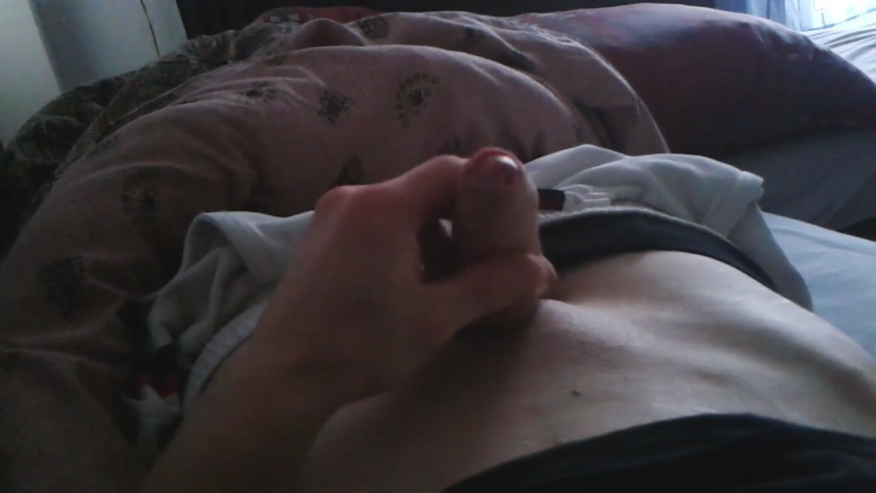 Friend plays with my navel