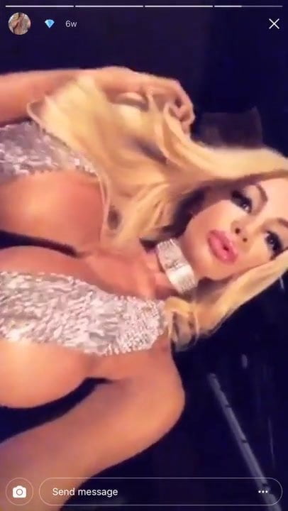 Sexy blonde at EDC