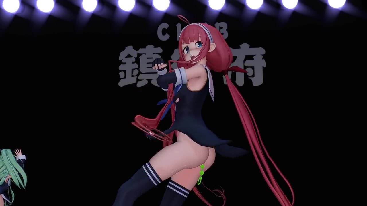 MMD If Girls less than 0 points in Paper Gangs Punishment 24