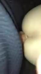 Masturbation with toys in her pussy and ass
