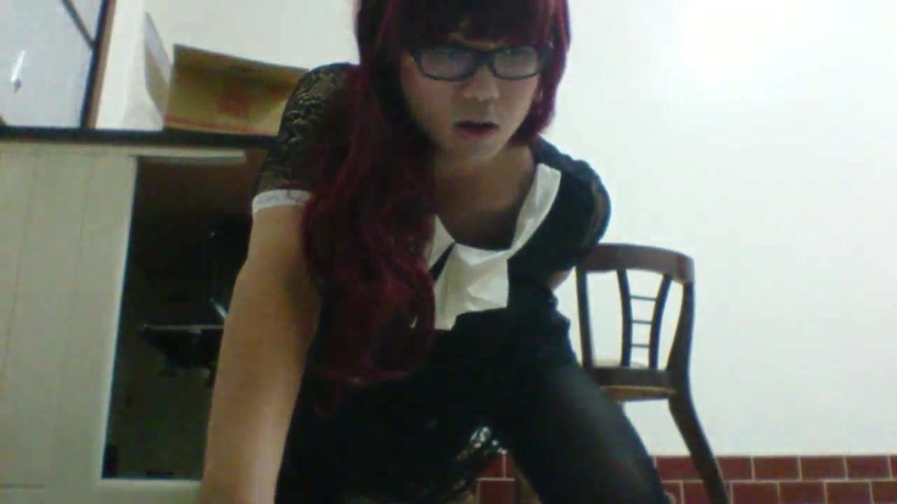 Lesbian ass eating on webcam