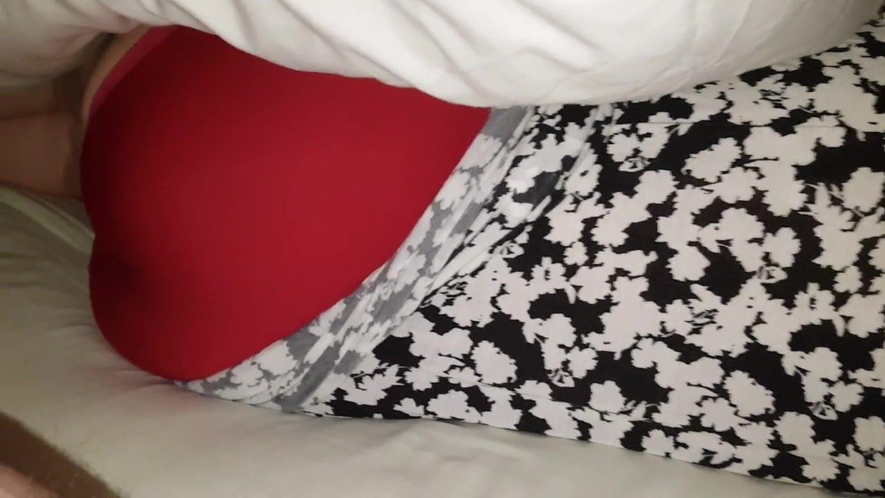My Sexy Wife In Bed Red Knickers