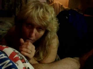 Queenmilf Great BJ with a mouth full of cum 3-25-14