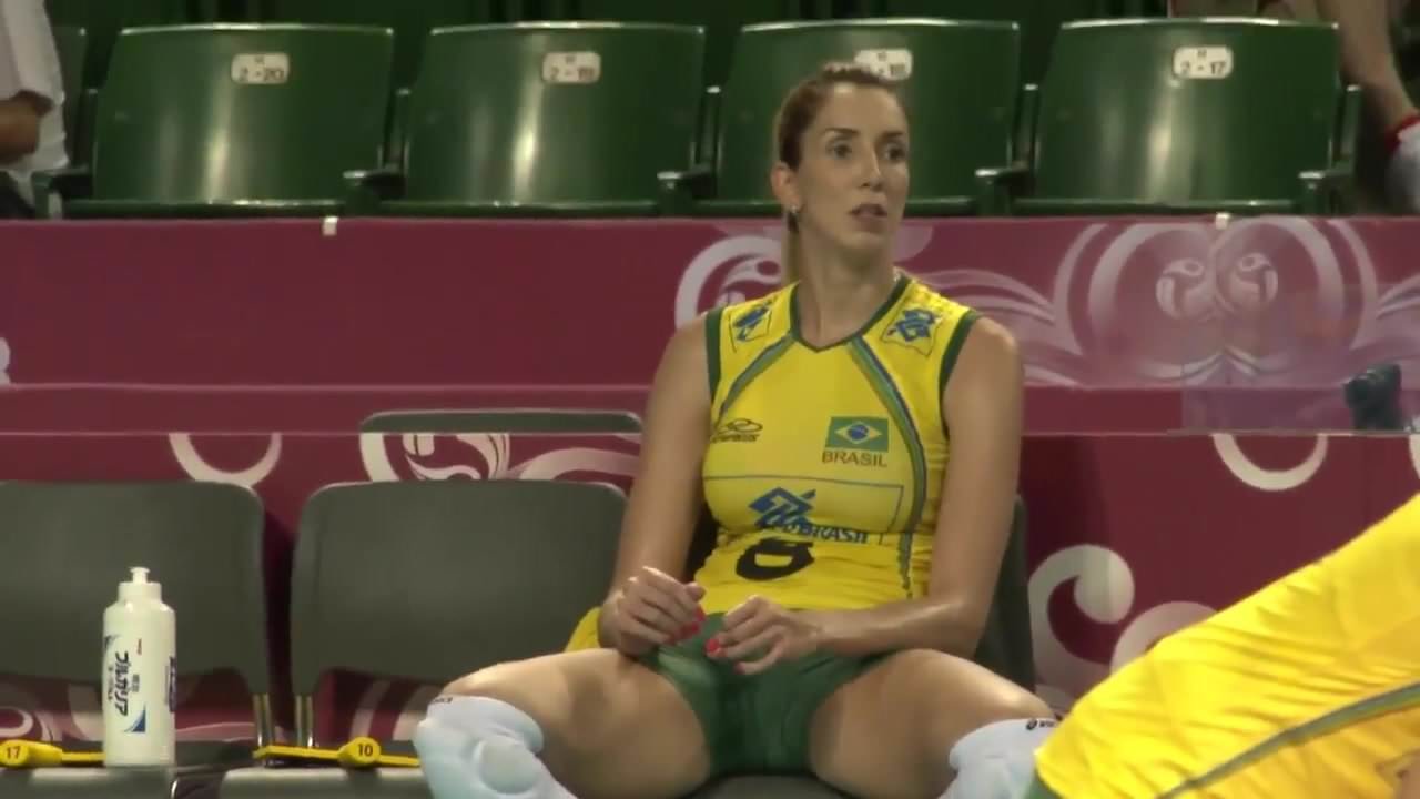 Brazilian Female Volleyball Team - Cameltoe Spread