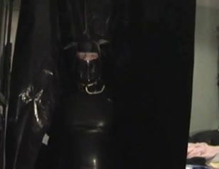 Breathplay Bagging with Handcuffs