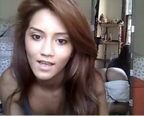cute teen tease on webcam
