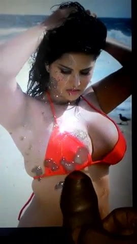 sunny leone huge spit and cum tribute