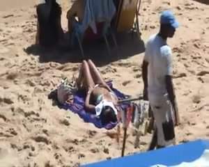 Salvador   Bahia   Brazil   Sunbathing Bikinis