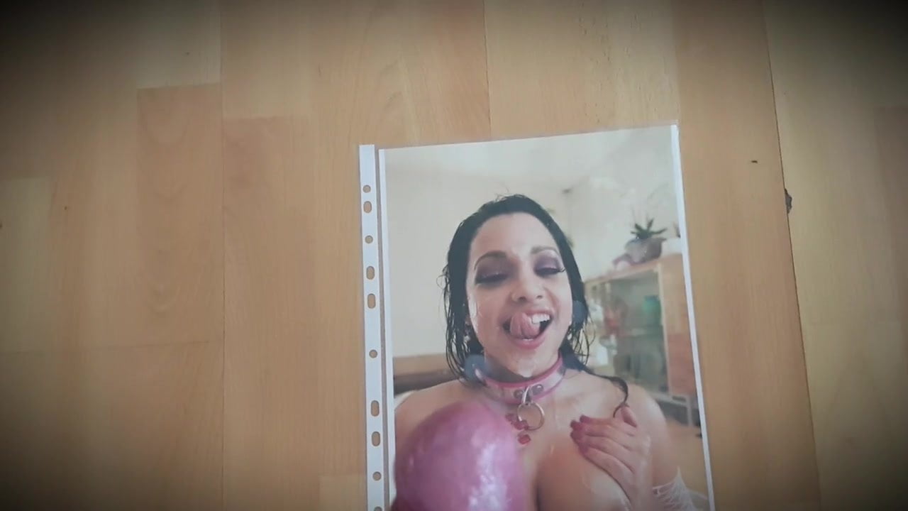 Abella anderson sex toy got covered all over of my cum