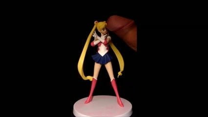 SailorMoon Figure Cumshot