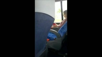 Flash dick in the bus