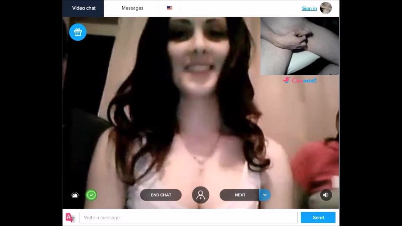 flashing some girls on webcam