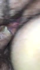 Wife anal close up