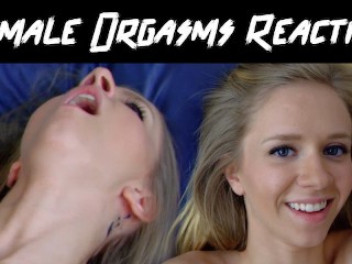 GIRL REACTS TO FEMALE ORGASMS - HONEST PORN REACTIONS (AUDIO) - HPR02