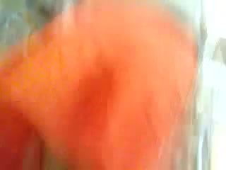 Upskirt orange