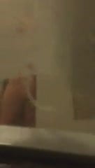 Wife ass spy bathroom voyeur
