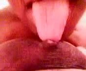 Ebony Ex Gf Selfshot Quick Nipple Lick