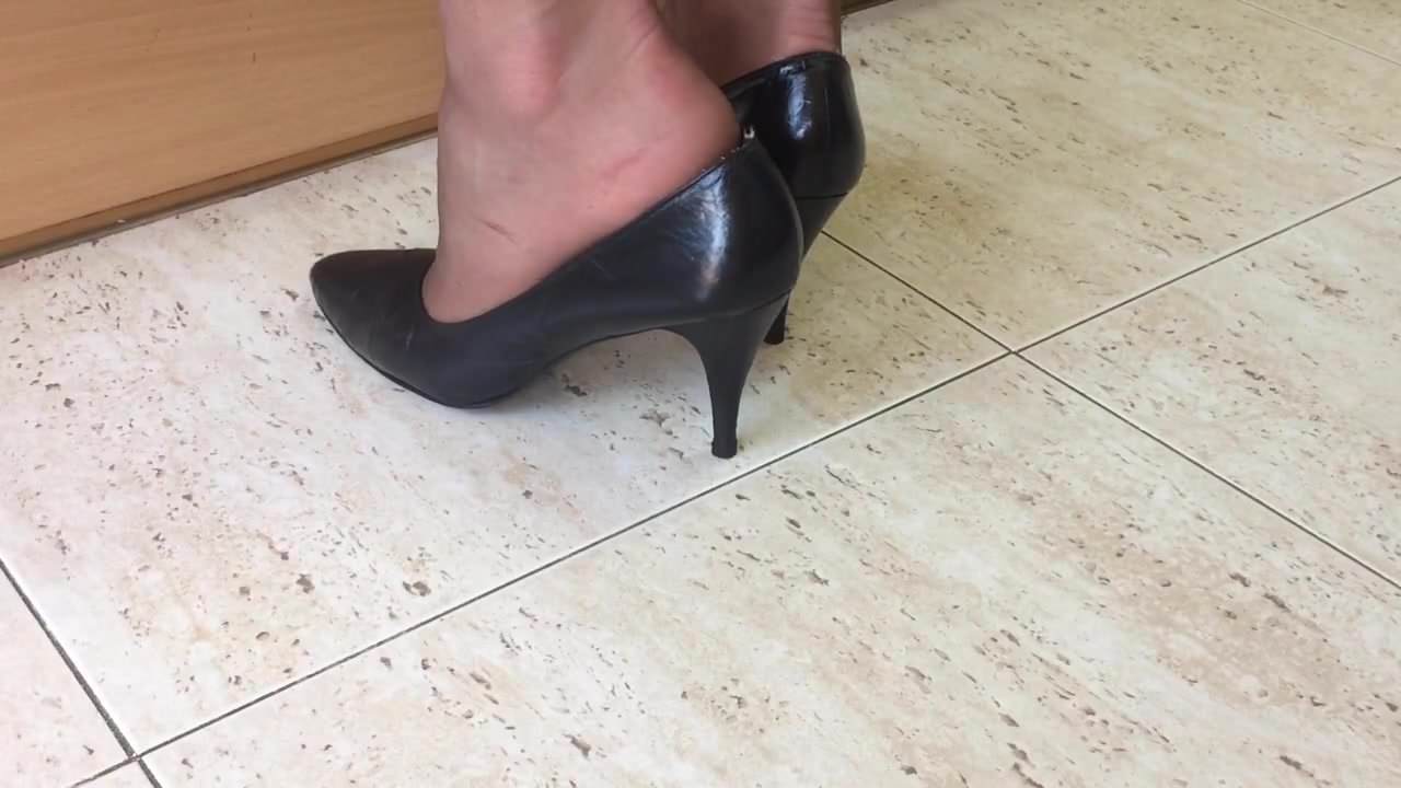 My Wife's heels. Spy Cam