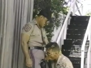 Sucking a Police Officer