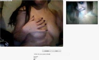 chatroulette fake with russian couple