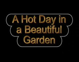 Sara A Hot Day in Garden 2