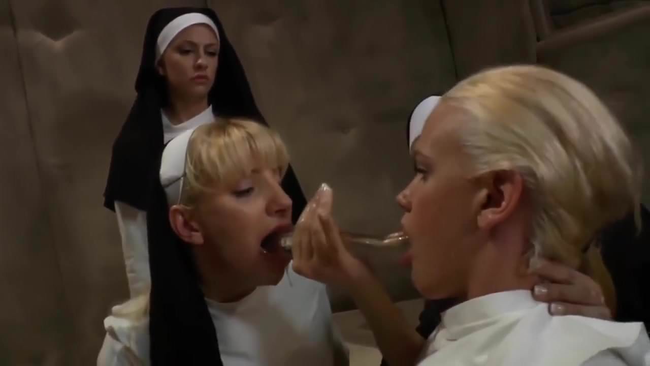 Dildo Swalloing Nuns