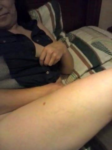Jerking off hoping to SKYPE with someone to cum