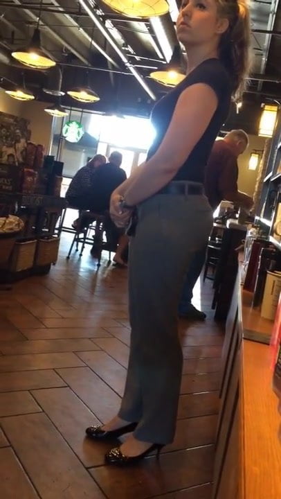 Bubble Butt in Dress Pants