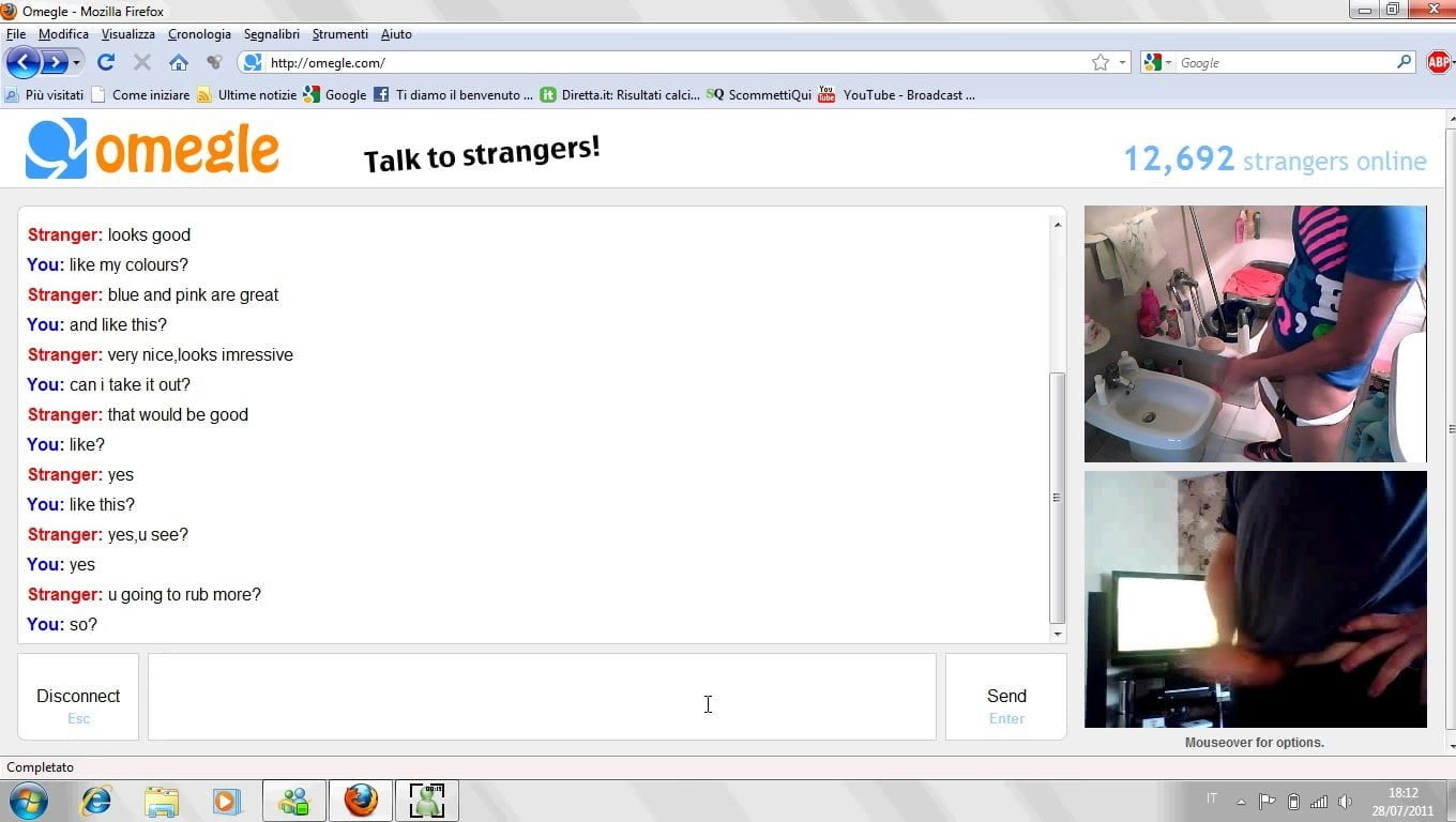 im in OMEGLE whit my sexy coulours